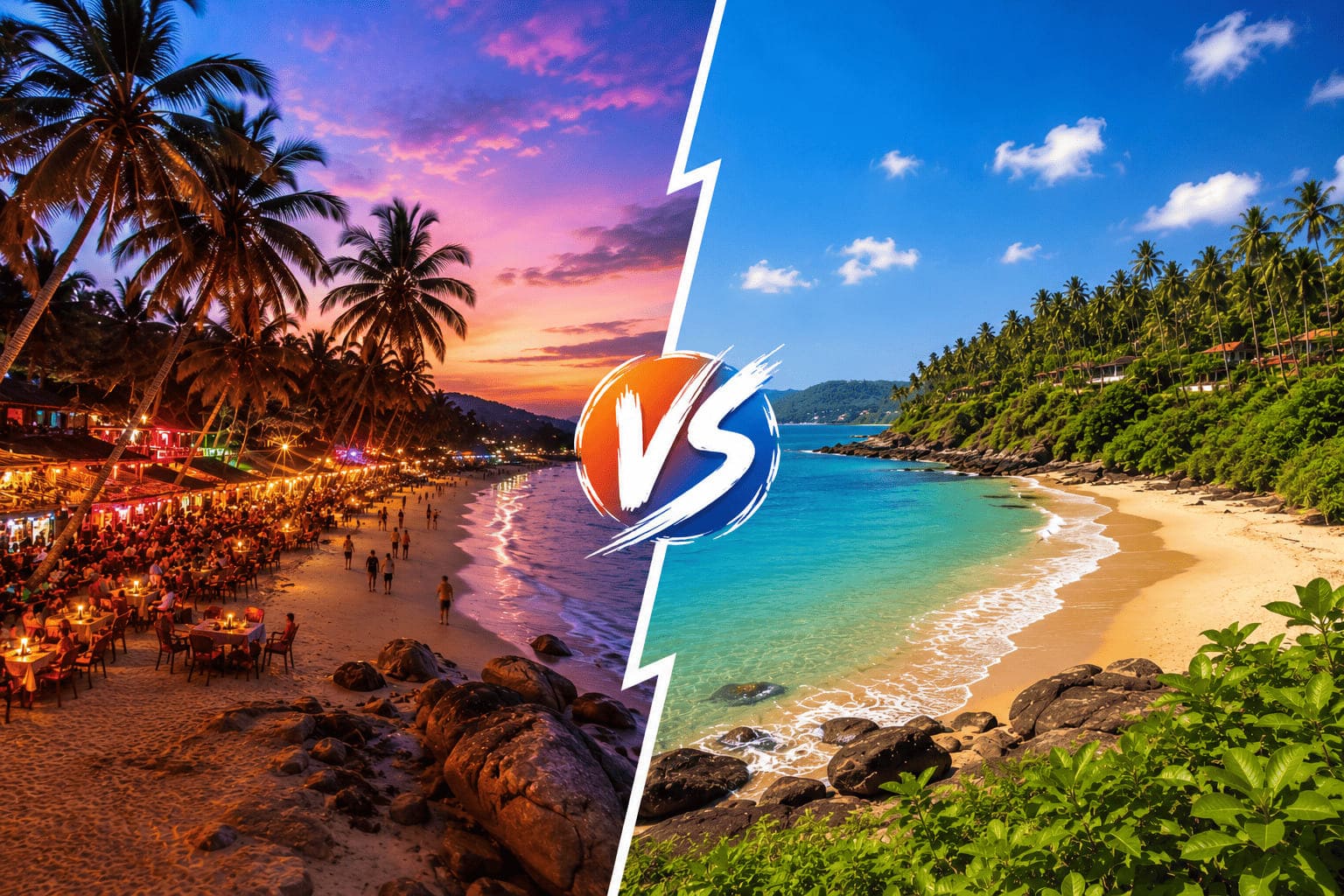 North Goa vs South Goa: Beaches, Nightlife, Stays & More